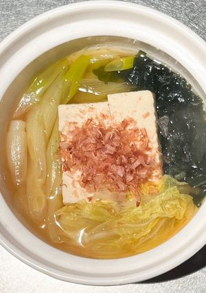 おつまみ豆腐出汁鍋-レシピのメイン写真