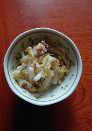 白菜とツナの和物-レシピのメイン写真