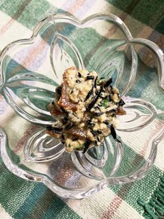 ひじき煮で、白和え-レシピのメイン写真