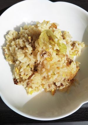 挽き肉レタス炒飯-レシピのメイン写真