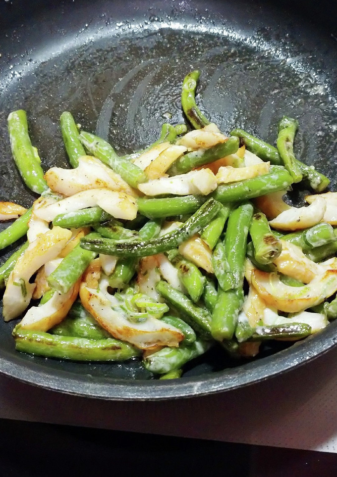 簡単副菜 ちくわといんげんマヨ炒め-レシピのメイン写真