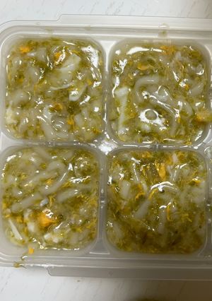 離乳食中期 ストック かき玉うどん-レシピのメイン写真