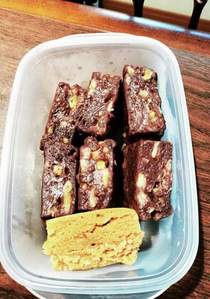 ココアバナナ米粉蒸しパン-レシピのメイン写真