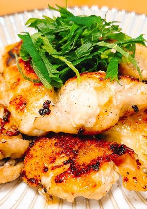 鶏皮ねぎ塩おつまみ餃子-レシピのメイン写真