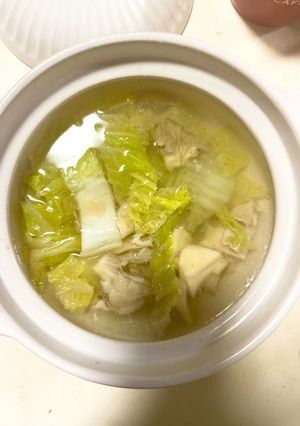簡単！豚肉と舞茸のしょうが鍋♪-レシピのメイン写真