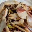 ご飯が進む!長芋と長ネギのクリーム炒め