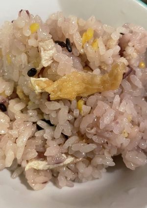 雑穀入り茶飯-レシピのメイン写真