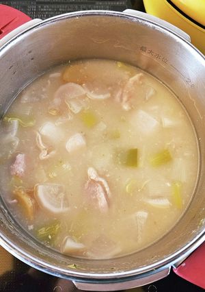 炊飯器で簡単！！大根の参鶏湯♪-レシピのメイン写真