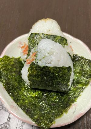 お好み焼き風おにぎり-レシピのメイン写真