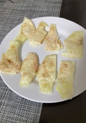 超簡単☆だしスライスチーズせんべい♪-レシピのメイン写真
