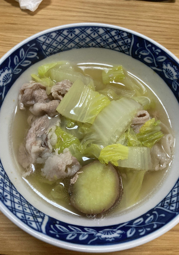 白菜とさつまいもと豚肉のだし煮-レシピのメイン写真