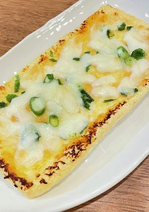 あと一品に！油揚げの味噌ねぎチーズ焼き-レシピのメイン写真