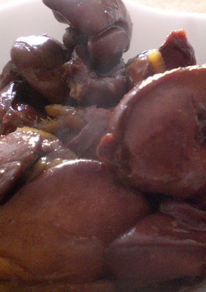 鶏レバーのみそ甘煮-レシピのメイン写真