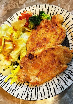 豚ロースのからし味噌漬け焼き-レシピのメイン写真