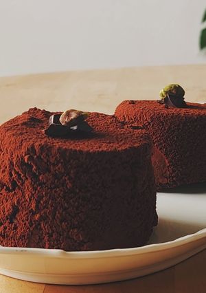 5分★バレンタインチョコおから簡単ケーキ-レシピのメイン写真