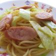 簡単☆ピリ辛 カレー味パスタ☆