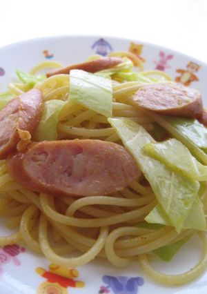 簡単☆ピリ辛 カレー味パスタ☆-レシピのメイン写真