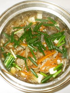 牛蒡豚肉スープ♪皮膚病に簡単薬膳-レシピのメイン写真