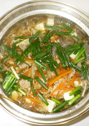 牛蒡豚肉スープ♪皮膚病に簡単薬膳-レシピのメイン写真