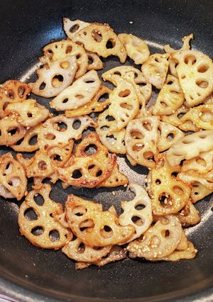 簡単作り置き♪蓮根のバタポン和え☆-レシピのメイン写真
