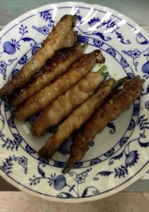 エバラ黄金のタレインゲン豆肉巻き-レシピのメイン写真