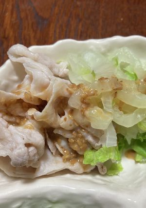 豚肉と白菜の温サラダ-レシピのメイン写真