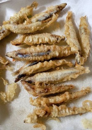 キビナゴの天ぷら♪お塩で美味し♡-レシピのメイン写真