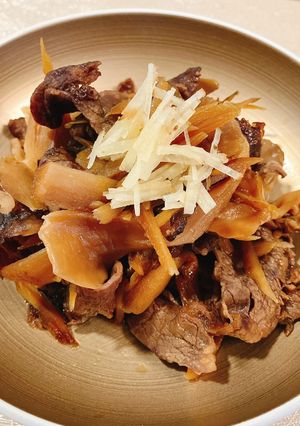 牛肉と牛蒡のしぐれ煮-レシピのメイン写真