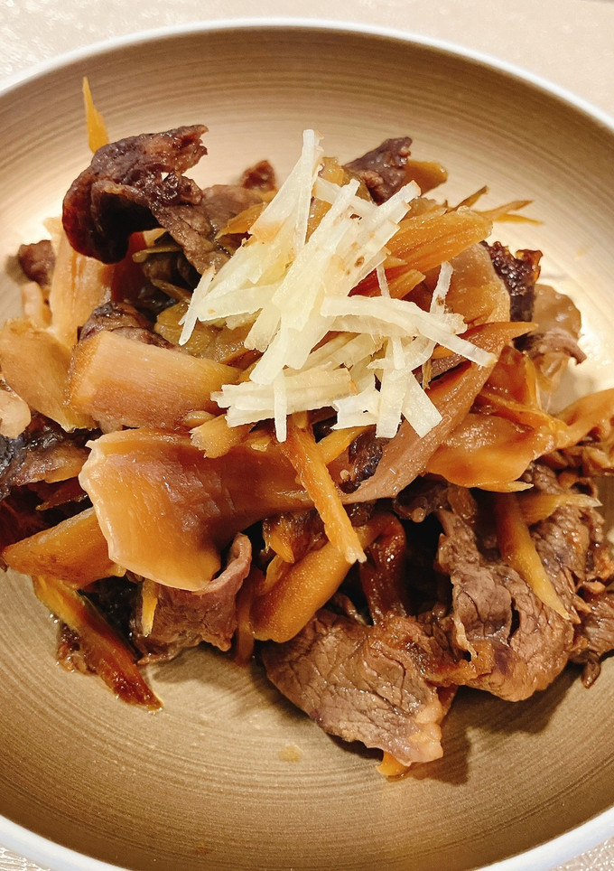牛肉と牛蒡のしぐれ煮-レシピのメイン写真