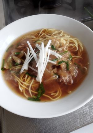 醤油肉ラーメン（圧力鍋使用）-レシピのメイン写真