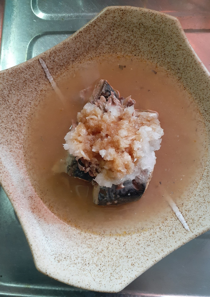 簡単★サバ缶と大根おろしの味ぽんがけ-レシピのメイン写真