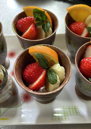 チョコムースパフェ-レシピのメイン写真