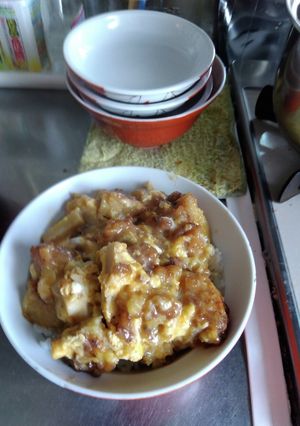 玉ねぎナゲット丼-レシピのメイン写真