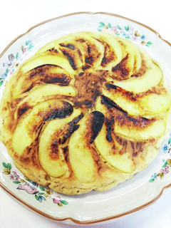 ホットケーキミックスで作るりんごケーキ-レシピのメイン写真