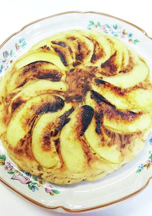 ホットケーキミックスで作るりんごケーキ-レシピのメイン写真