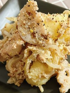 サバじゃがの粒マスタード和え-レシピのメイン写真