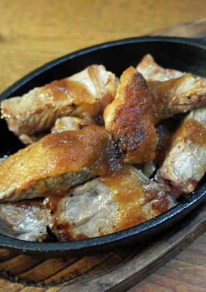 大根おろしで焼き肉-レシピのメイン写真