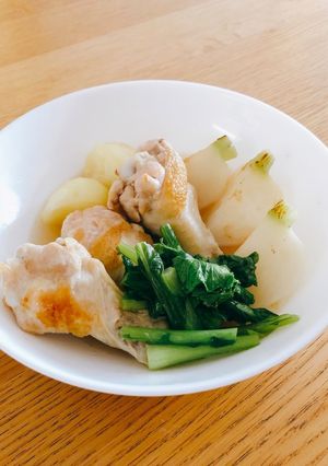 鶏手羽元とかぶのコトコト煮-レシピのメイン写真