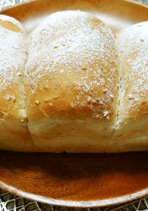 フードプロセッサーで作るゴマ食パン-レシピのメイン写真