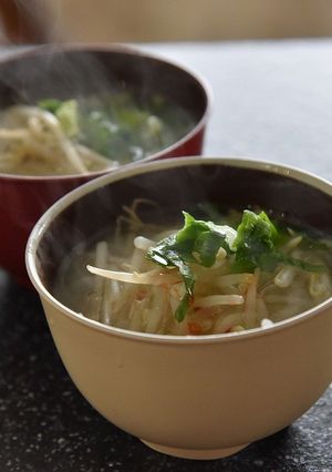 うまし★もやしたっぷり味噌スープ-レシピのメイン写真
