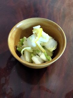 爽やか◎白菜とゆずのお漬物-レシピのメイン写真