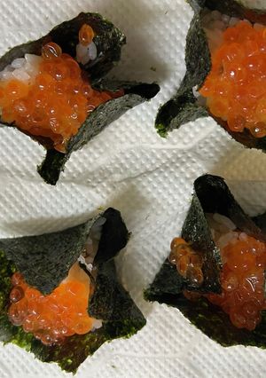 冷やご飯　で　シュウマイ寿司-レシピのメイン写真