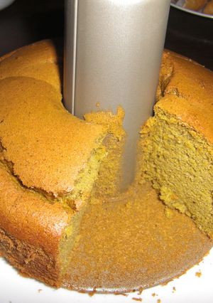 抹茶のシフォンケーキ-レシピのメイン写真
