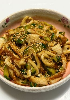 ちくわときゅうりの中華風和え-レシピのメイン写真