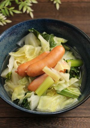 簡単！シャウエッセンの白だしラーメン。-レシピのメイン写真