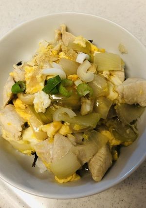 海苔が香る親子丼-レシピのメイン写真