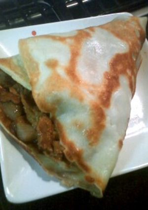 カレーDEクレープ☆-レシピのメイン写真