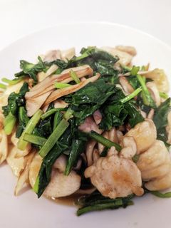 鶏むねと小松菜炒め-レシピのメイン写真