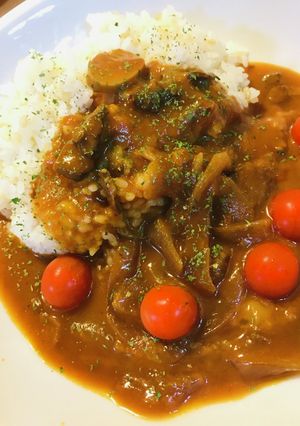 レトルト●プチトマト&ハッシュドビーフ-レシピのメイン写真