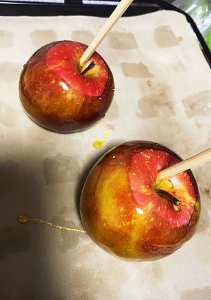 温度計の要らないりんご飴-レシピのメイン写真